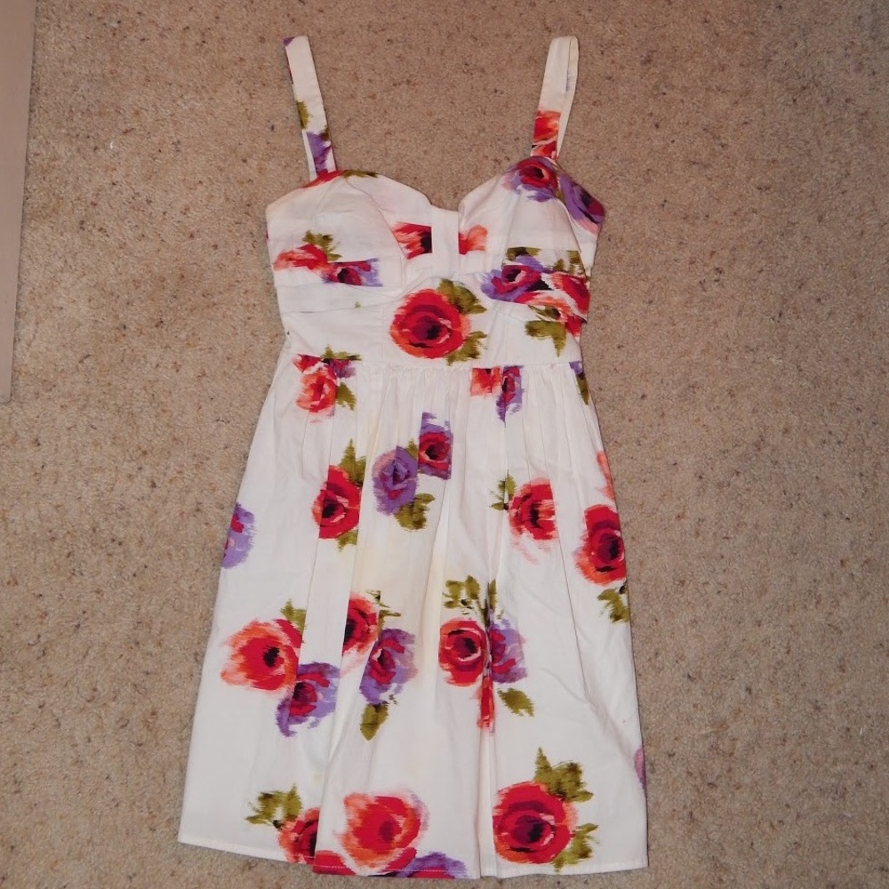 CITY STUDIO white floral dress